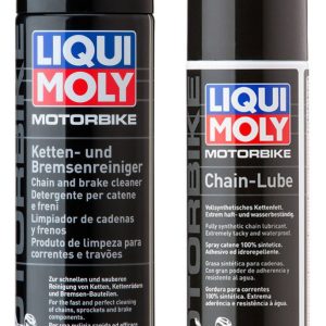 Limpiador Y Lubricante Grasa De Cadenas Moto Liqui Moly Kit