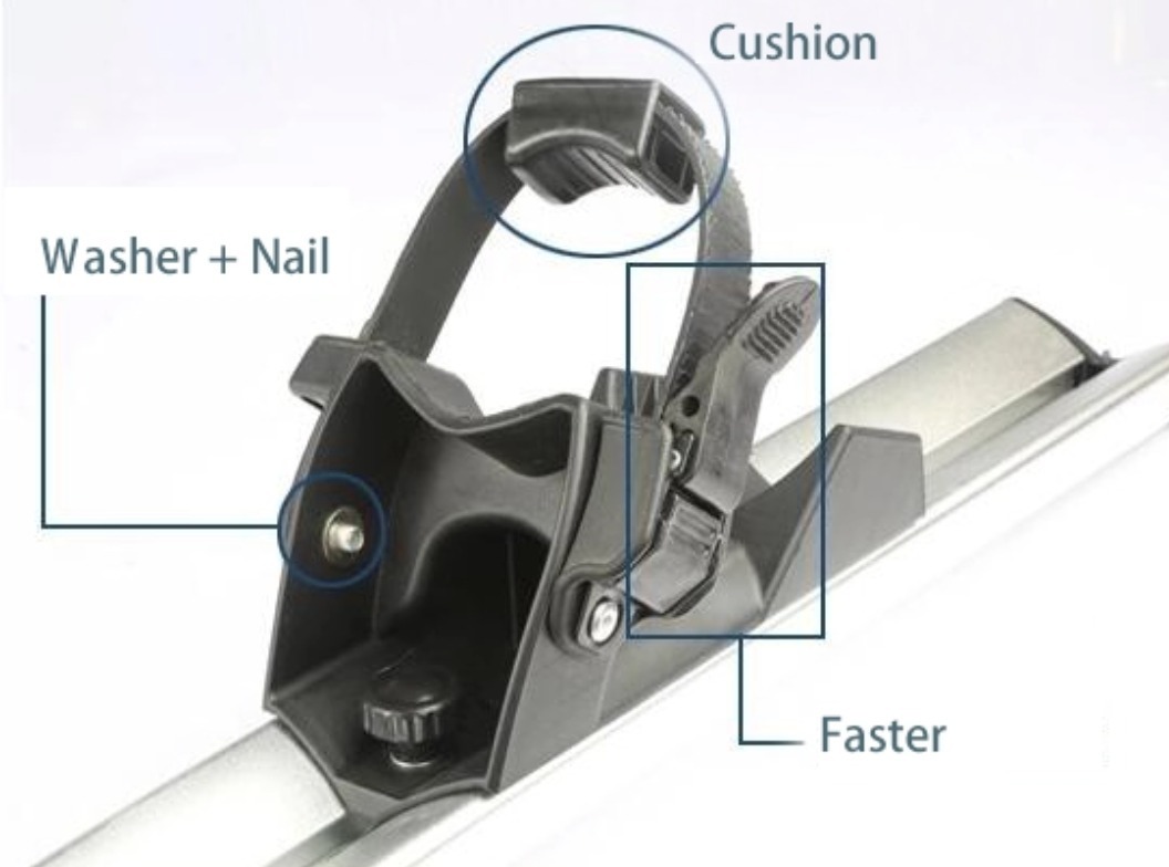 Portabicicletas De Techo Para Vehiculos Tipo Esqui 4 Portabicicletas De Techo Para Vehiculos Tipo Esqui - Imagen 4