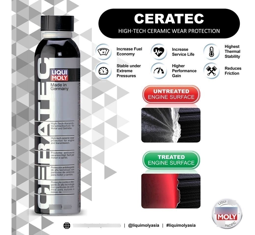 Ceratec Aditivo Antifriccion De Motor Liqui Moly 300cc - Imagen 2