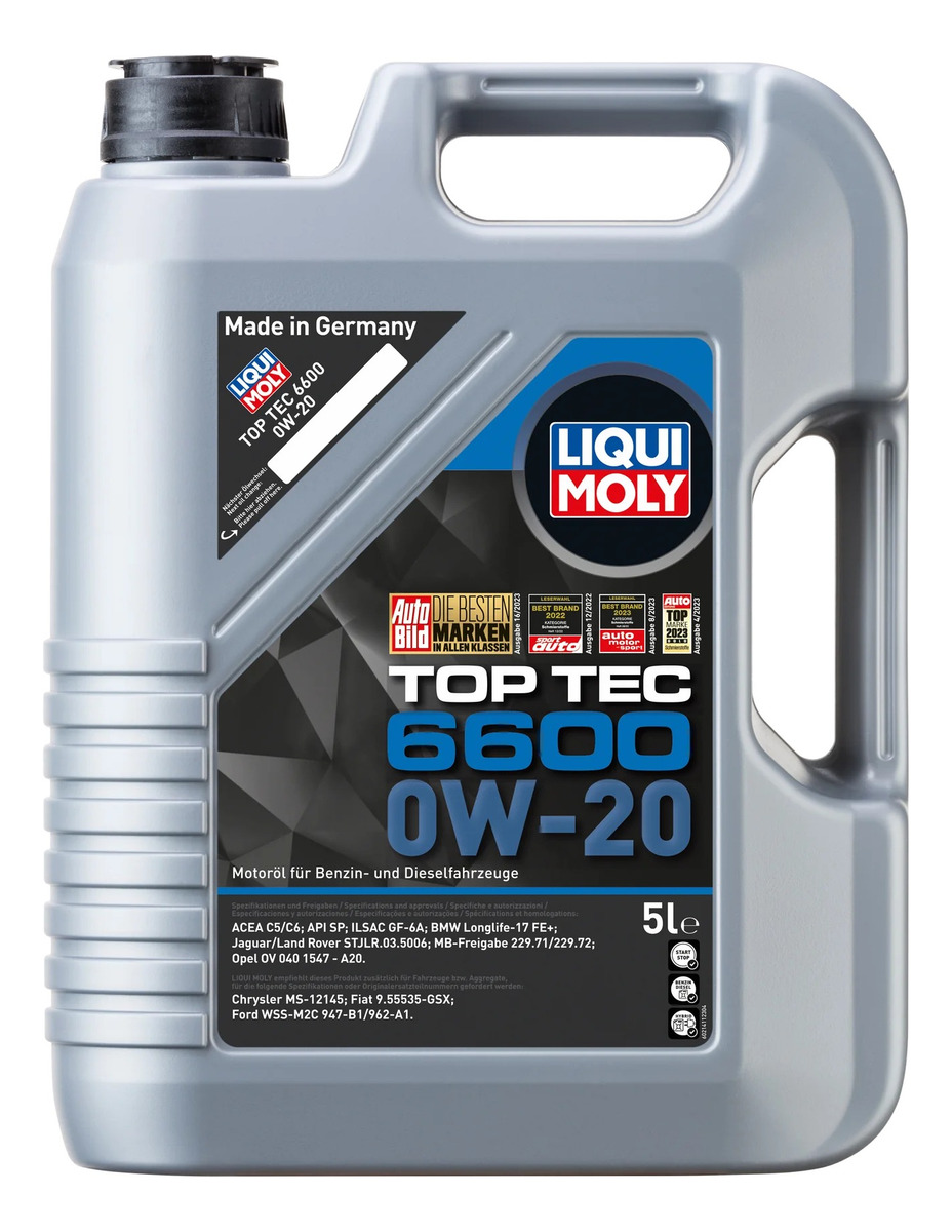 Aceite 0w20 Top Tec 6600 Liqui Moly 1 Aceite 0w20 Top Tec 6600 Liqui Moly