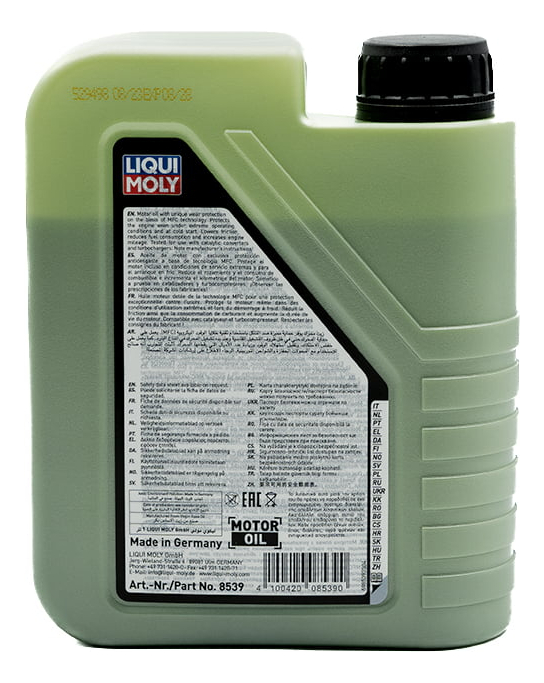 Aceite 5w20 Molygen 1lt Liqui Moly 2 Aceite 5w20 Molygen 1lt Liqui Moly - Imagen 2