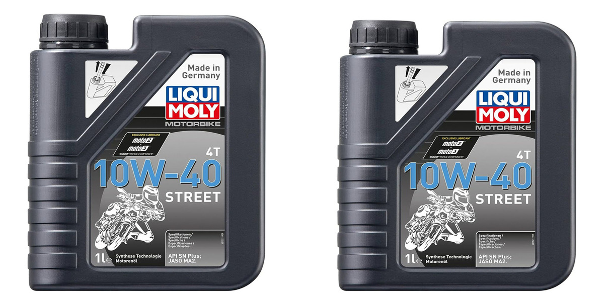 Aceite Pulsar Ns200 10w-40 Street 2lt Sintetico Liqui Moly
