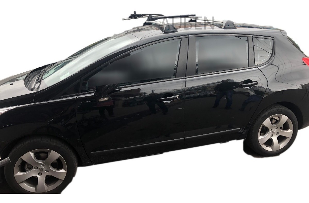Barras De Techo Portaequipaje Peugeot 3008 2010 2014 2 Barras De Techo Portaequipaje Peugeot 3008 2010 2014 - Imagen 2