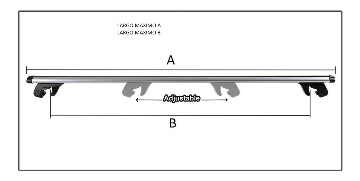Barras Transversales Portaequipaje Para Kia Seltos 6 Barras Transversales Portaequipaje Para Kia Seltos - Imagen 6