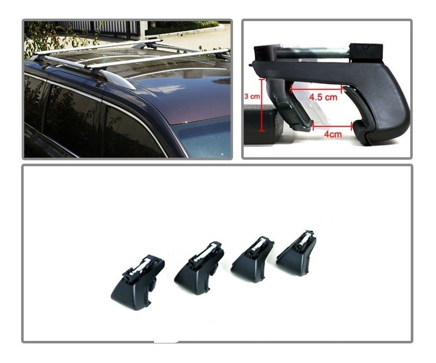 Barras Transversales Portaequipaje Para Kia Seltos 5 Barras Transversales Portaequipaje Para Kia Seltos - Imagen 5