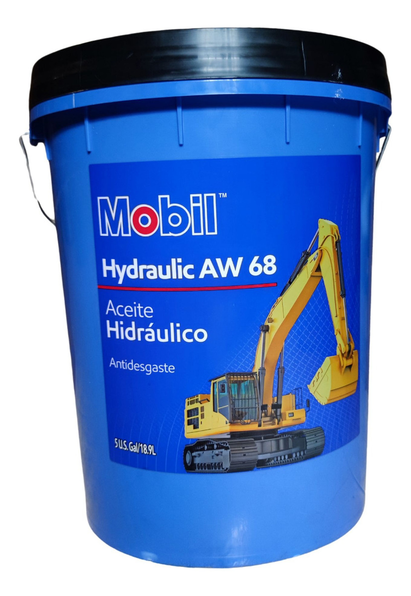 Aceite Hidraulico Aw 68 Mobil 18.9 Litros