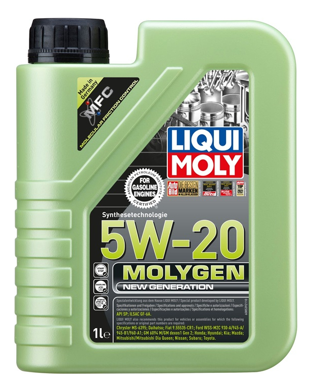 Aceite 5w20 Molygen 1lt Liqui Moly 1 Aceite 5w20 Molygen 1lt Liqui Moly