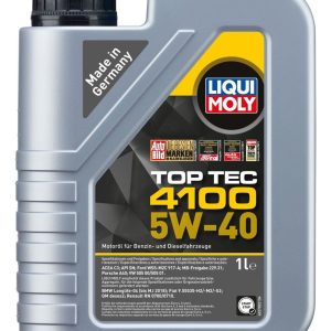 Aceite 5w40 Top Tec 4100 1lt Liqui Moly
