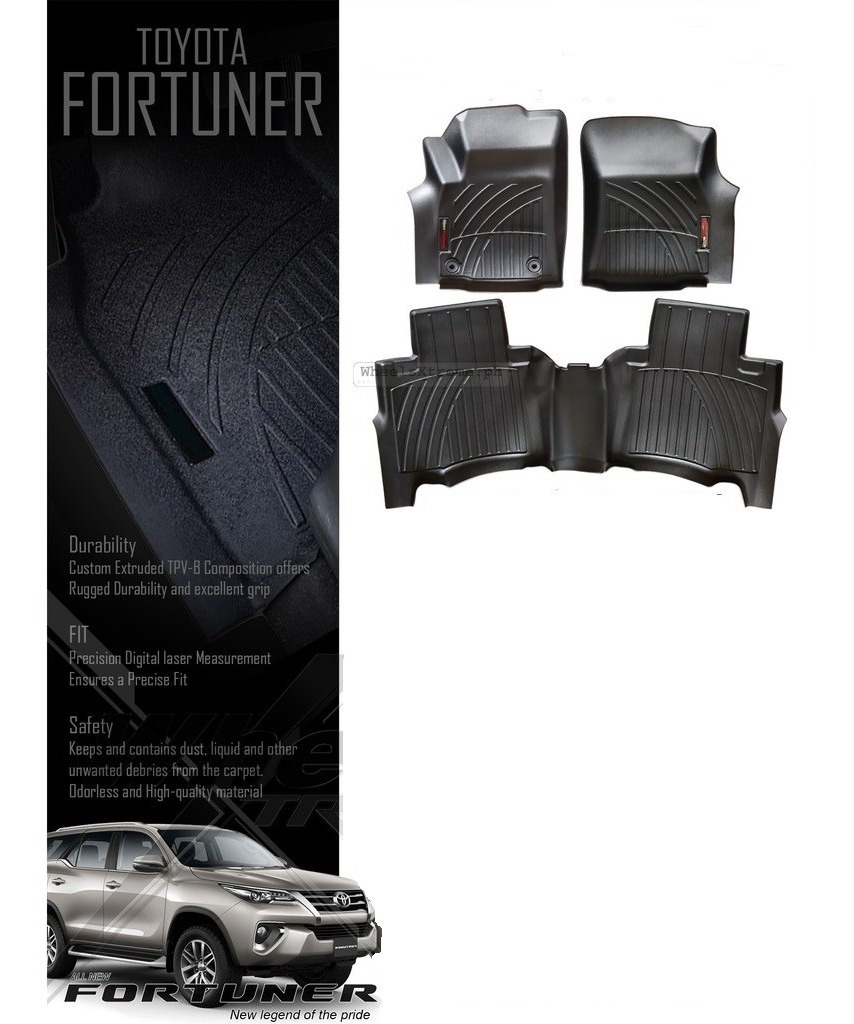 Tapete Termoformado Toyota Fortuner 2017-2020 3 Tapete Termoformado Toyota Fortuner 2017-2020 - Imagen 3