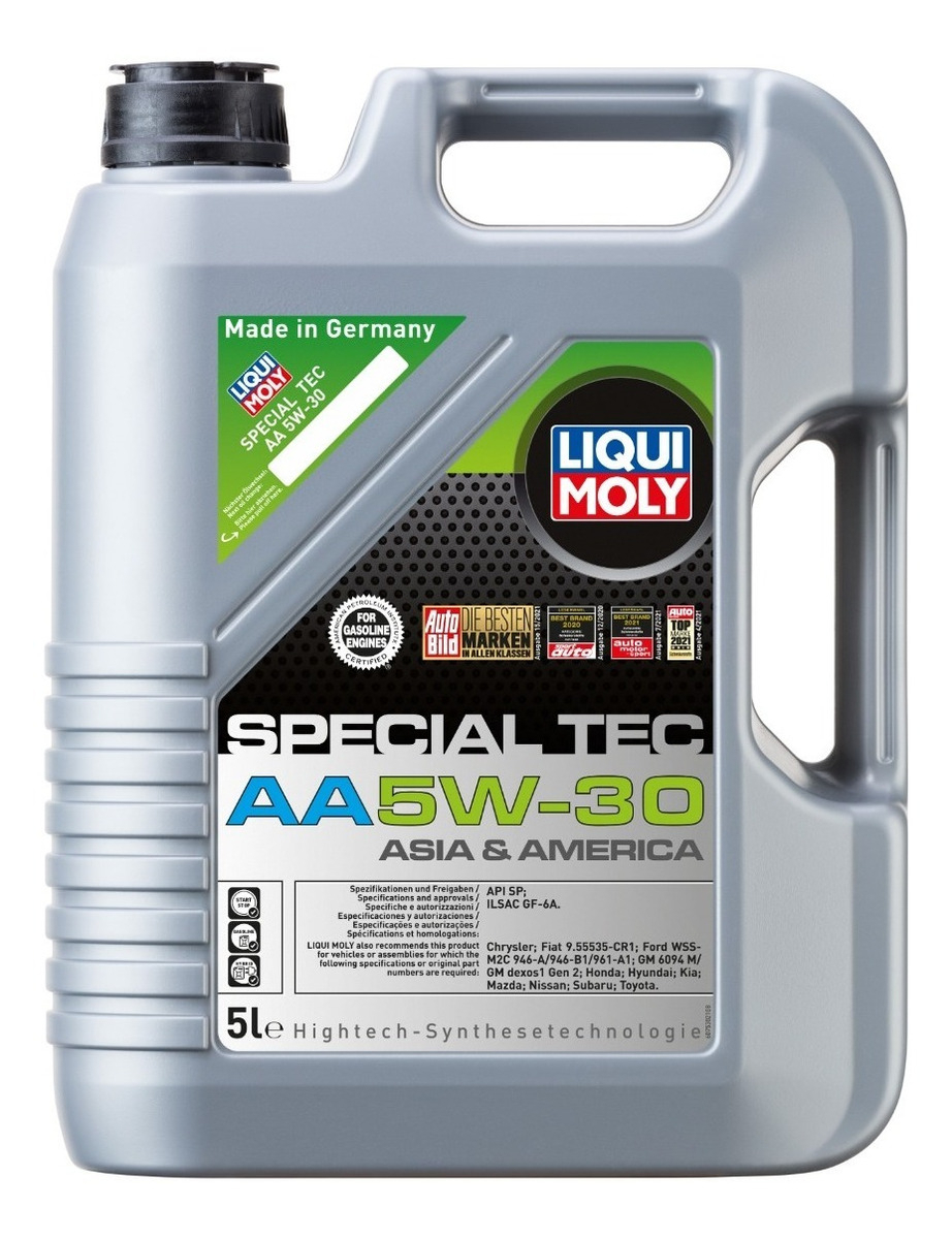 Aceite Para Motor Liqui Moly Sintético 5w-30 Para Carro/camioneta X 5l 1 Aceite Para Motor Liqui Moly Sintético 5w-30 Para Carro/camioneta X 5l