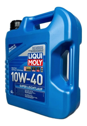 Aceite Sintetico 10w40 Auto Camioneta 4l Liqui Moly 2 Aceite Sintetico 10w40 Auto Camioneta 4l Liqui Moly - Imagen 2