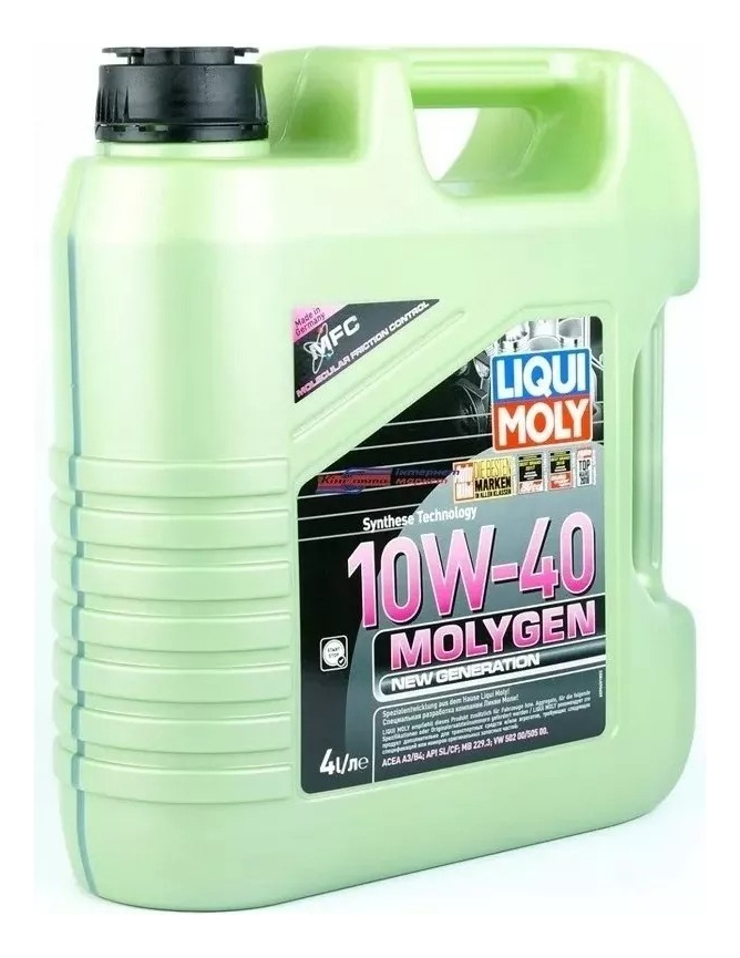 Aceite Liqui Moly 10w40 Antifriccion Molygen X 4l 2 Aceite Liqui Moly 10w40 Antifriccion Molygen X 4l - Imagen 2
