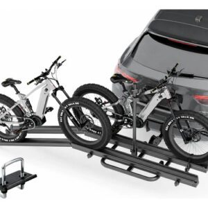 Portabicicletas Tiro De Arrastre 2 Bicicletas Fatbike
