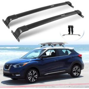 Barras De Techo Portaequipaje Para Nissan Kicks Negro