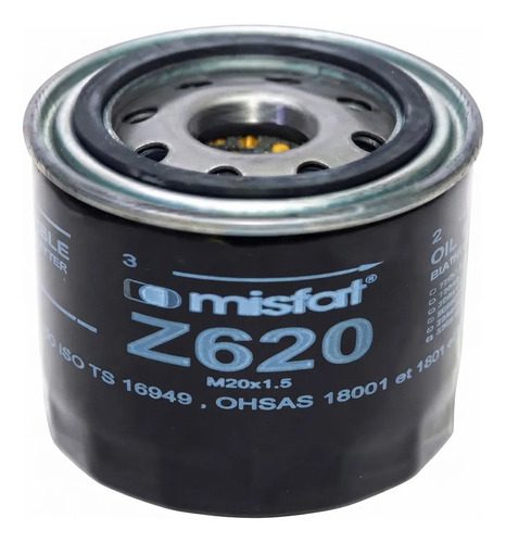 Filtro De Aceite Z620 Misfat 1 Filtro De Aceite Z620 Misfat