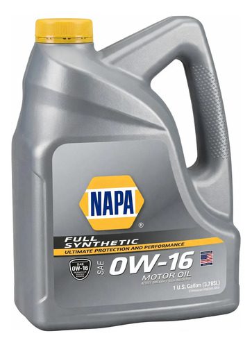 Aceite De Motor Sintético Napa 0w-16 Api Sp 1 Galón 4 Aceite De Motor Sintético Napa 0w-16 Api Sp 1 Galón - Imagen 4