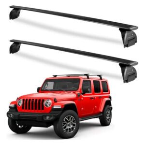 Barras De Techo Portaequipaje Para Jeep Wrangler Negro