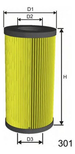 Filtro De Aceite L050 Misfat 2 Filtro De Aceite L050 Misfat - Imagen 2